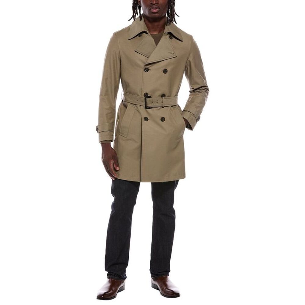 Canali Mens  Trench Coat
